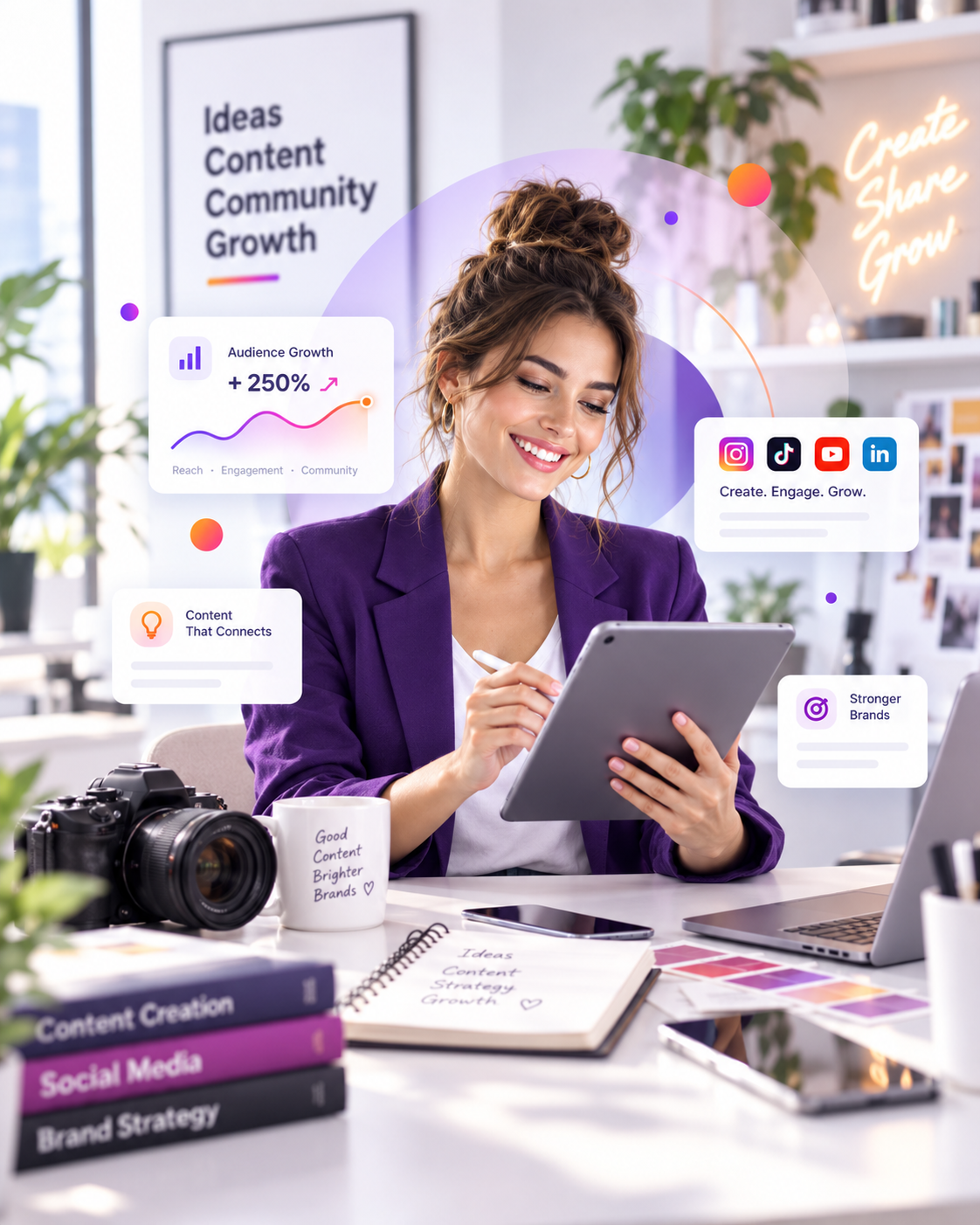 Redes sociales y creación de contenido