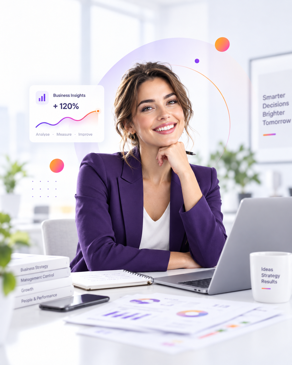 Estrategia y decisiones de negocio en oficina